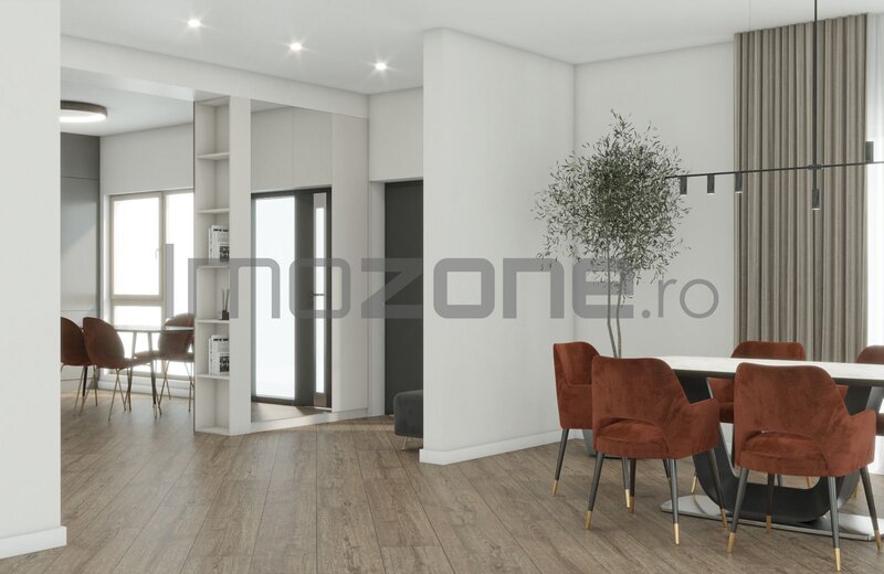 Otopeni, zone Ferme, vila P+1, 4 camere,  3 dormitoare, 3 bai, comision 0%